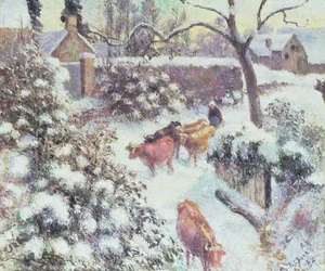Schneeeffekt in Montfoucault, 1882